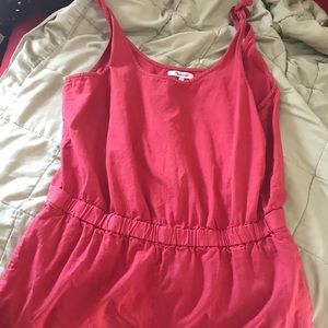 Madewell red romper